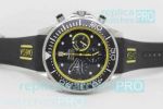 Omega Seamaster Planet Ocean Copy Men Watch Buy Now - Black & Yellow Dial